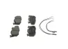 Комплект тормозных колодок, дисковый тормоз BOSCH 0986461763 (фото 4)