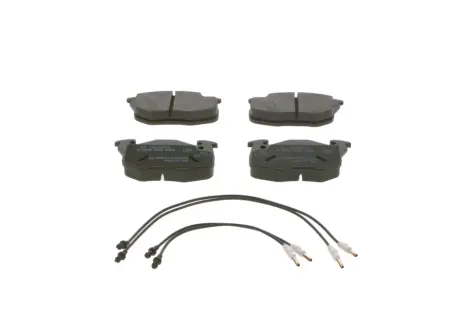 Комплект тормозных колодок, дисковый тормоз BOSCH 0986461763