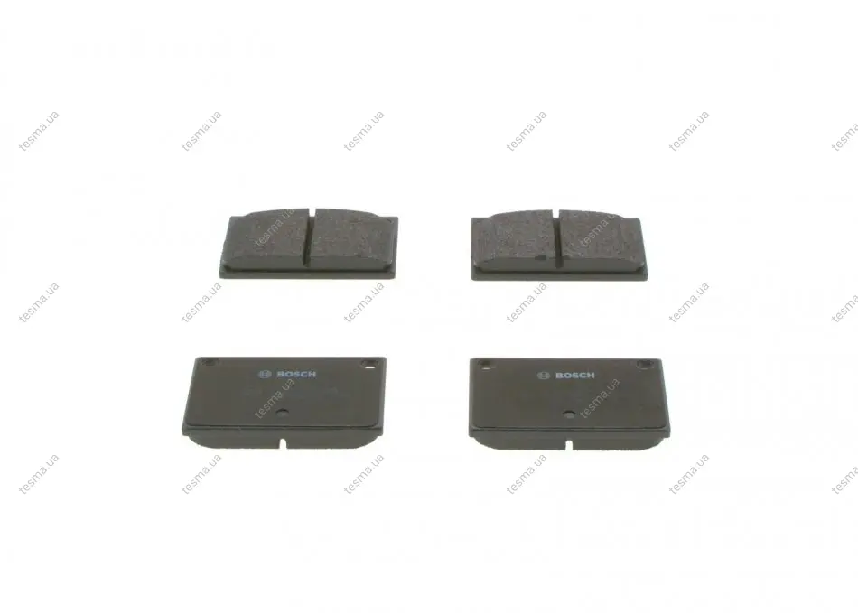 Комплект тормозных колодок, дисковый тормоз BOSCH 0986462001 (фото 1)