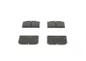 Комплект тормозных колодок, дисковый тормоз BOSCH 0986462001 (фото 1)