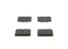 Комплект тормозных колодок, дисковый тормоз BOSCH 0986462001 (фото 2)
