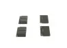 Комплект тормозных колодок, дисковый тормоз BOSCH 0986462001 (фото 3)