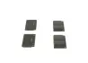 Комплект тормозных колодок, дисковый тормоз BOSCH 0986462001 (фото 4)