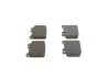Комплект тормозных колодок, дисковый тормоз BOSCH 0986462803 (фото 3)
