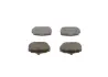 Комплект тормозных колодок, дисковый тормоз BOSCH 0986463641 (фото 3)