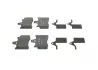 Комплект тормозных колодок, дисковый тормоз BOSCH 0986463890 (фото 3)