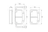 Комплект тормозных колодок, дисковый тормоз BOSCH 0986465733 (фото 1)