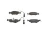 Комплект тормозных колодок, дисковый тормоз BOSCH 0986466403 (фото 1)