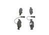 Комплект тормозных колодок, дисковый тормоз BOSCH 0986466403 (фото 4)
