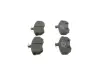 Комплект тормозных колодок, дисковый тормоз BOSCH 0986466698 (фото 2)