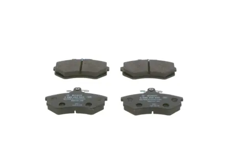 Комплект тормозных колодок, дисковый тормоз BOSCH 0986466698