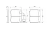Комплект тормозных колодок, дисковый тормоз BOSCH 0986467930 (фото 1)