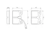 Комплект тормозных колодок, дисковый тормоз BOSCH 0986468451 (фото 1)