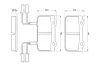 Комплект тормозных колодок, дисковый тормоз BOSCH 0986469441 (фото 1)