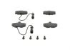 Комплект тормозных колодок, дисковый тормоз BOSCH 0986469820 (фото 1)