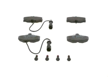 Комплект тормозных колодок, дисковый тормоз BOSCH 0986469820