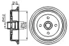 Тормозной барабан BOSCH 0986477029 (фото 1)