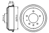 Тормозной барабан BOSCH 0986477093 (фото 1)