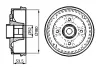 Тормозной барабан BOSCH 0986477112 (фото 1)