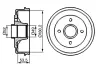 Тормозной барабан BOSCH 0986477117 (фото 1)