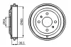 Тормозной барабан BOSCH 0986477125 (фото 1)