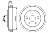 Тормозной барабан BOSCH 0986477147 (фото 1)