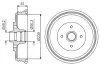 Тормозной барабан BOSCH 0986477179 (фото 1)