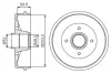 Тормозной барабан BOSCH 0986477197 (фото 1)