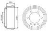 Тормозной барабан BOSCH 0986477218 (фото 1)