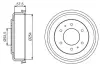 Тормозной барабан BOSCH 0986477220 (фото 1)