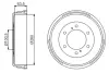 Тормозной барабан BOSCH 0986477223 (фото 1)