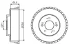 Тормозной барабан BOSCH 0986477228 (фото 1)