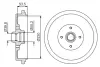 Тормозной барабан BOSCH 0986477257 (фото 1)
