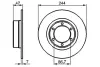 Тормозной диск BOSCH 0986478050 (фото 1)