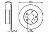 Тормозной диск BOSCH 0986478144 (фото 1)