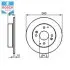 Диск гальмівний HONDA/ROVER Accord/Civic/600 \'\'R BOSCH 0986478172 (фото 1)