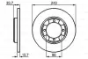 Тормозной диск BOSCH 0986478253 (фото 1)