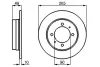 Тормозной диск BOSCH 0986478272 (фото 1)