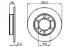 Тормозной диск BOSCH 0986478304 (фото 1)