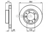 Гальмівний диск AUDI/PORSCHE 80/928/944 \'\'FL - знято з вир-ва BOSCH 0986478408 (фото 1)