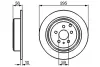 Тормозной диск BOSCH 0986478435 (фото 1)