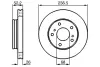 Тормозной диск BOSCH 0986478485 (фото 1)