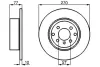 Тормозной диск BOSCH 0986478504 (фото 1)