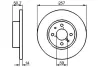 Тормозной диск BOSCH 0986478517 (фото 1)