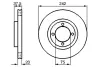 Тормозной диск BOSCH 0986478524 (фото 1)