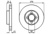 Тормозной диск BOSCH 0986478549 (фото 1)