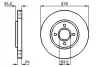 Тормозной диск BOSCH 0986478670 (фото 1)