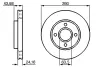 Тормозной диск BOSCH 0986478671 (фото 1)