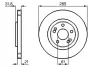 Тормозной диск BOSCH 0986478719 (фото 1)