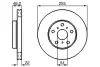 Тормозной диск BOSCH 0986478725 (фото 1)